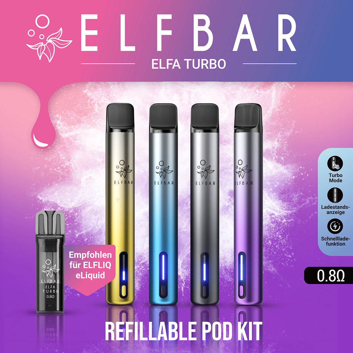 Elfbar ELFA Turbo Pod Kit