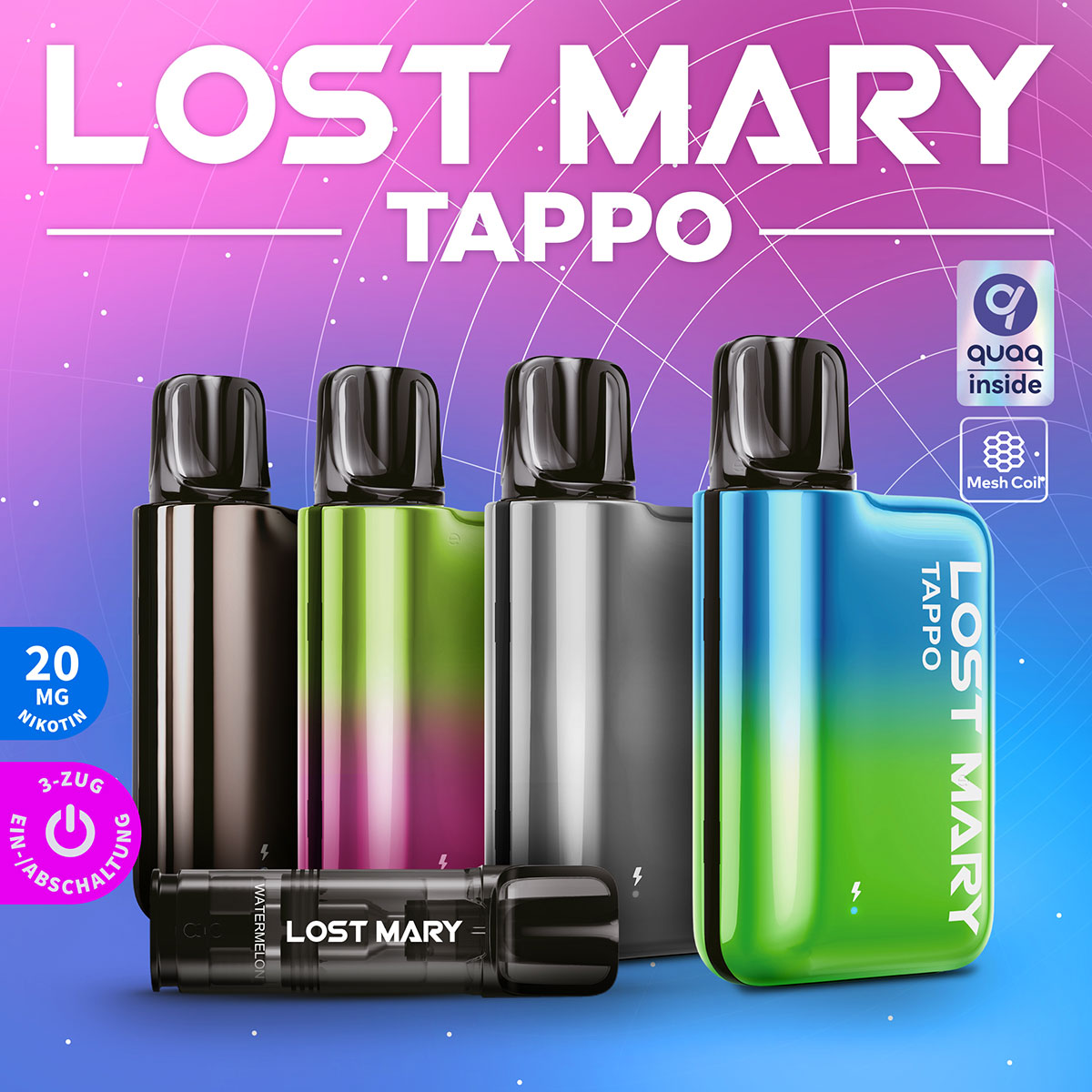 Lost Mary TAPPO Podsystem