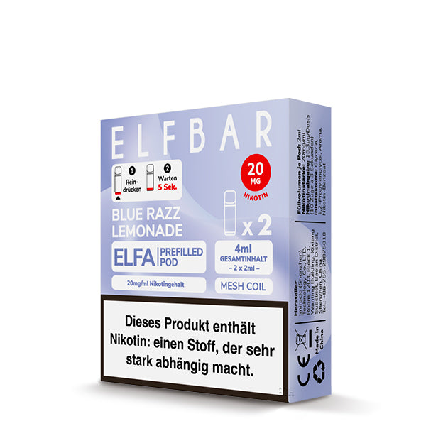 Elfbar Elfa Pods - Blue Razz Lemonade (2-pack)