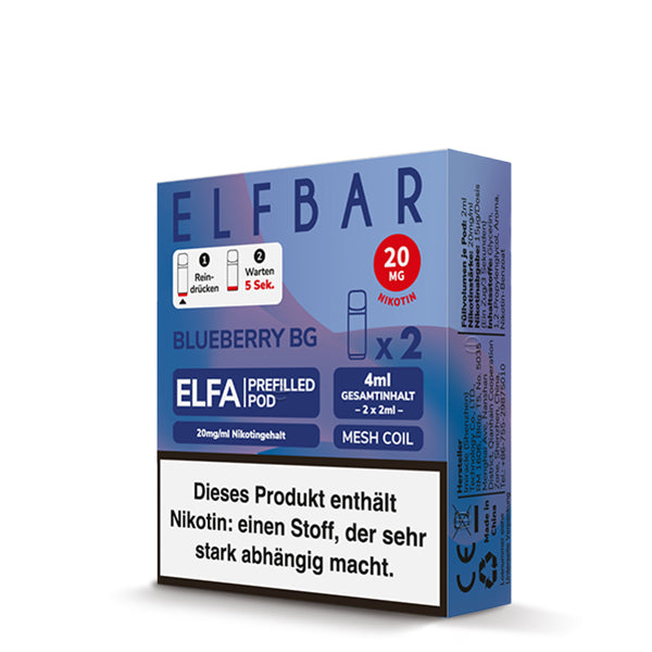 Elfbar Elfa Pods - Blueberry BG (2-pack)