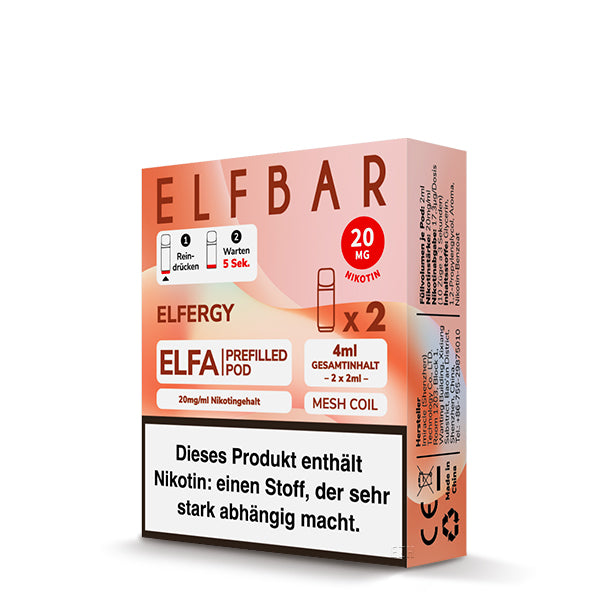 Elfbar Elfa Pods - Elfergy / Elfstorm (Pack of 2)