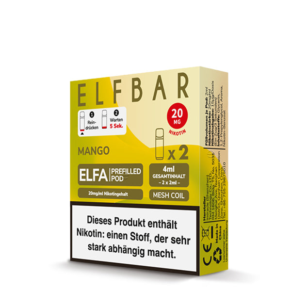 Elfbar Elfa Pods - Mango (pack of 2)