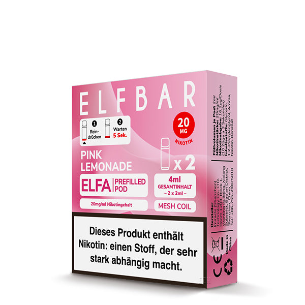 Elfbar Elfa Pods - Pink Lemonade (pack of 2)