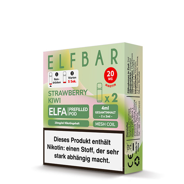 Elfbar Elfa Pods - Strawberry Kiwi (2-pack)