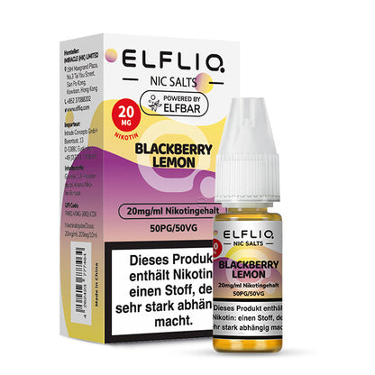 Elfbar ELFLIQ - Blackberry Lemon