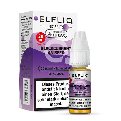 Elfbar ELFLIQ - Blackcurrant Aniseed