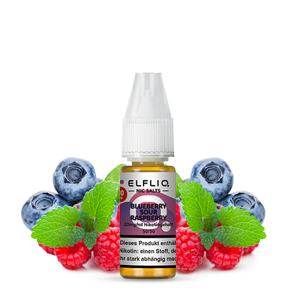 Elfbar ELFLIQ - Blueberry Sour Raspberry - AceVapes