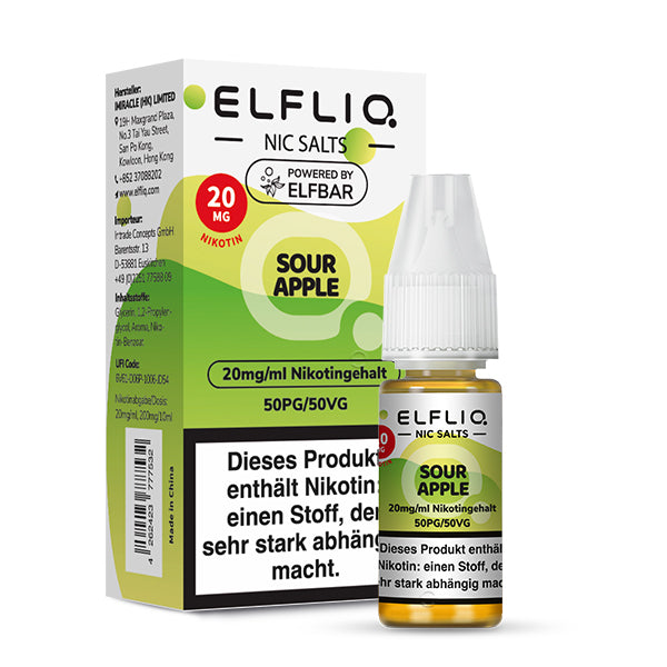 Elfbar ELFLIQ - Sour Apple