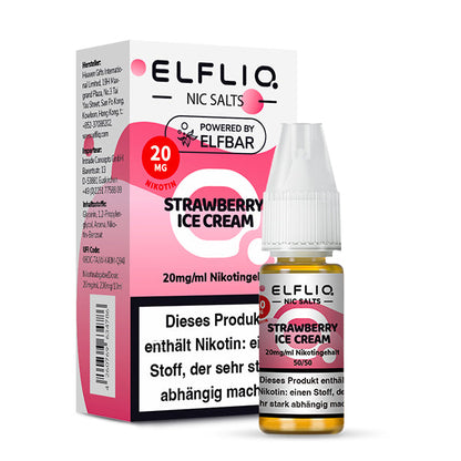 Elfbar ELFLIQ - Strawberry Ice Cream