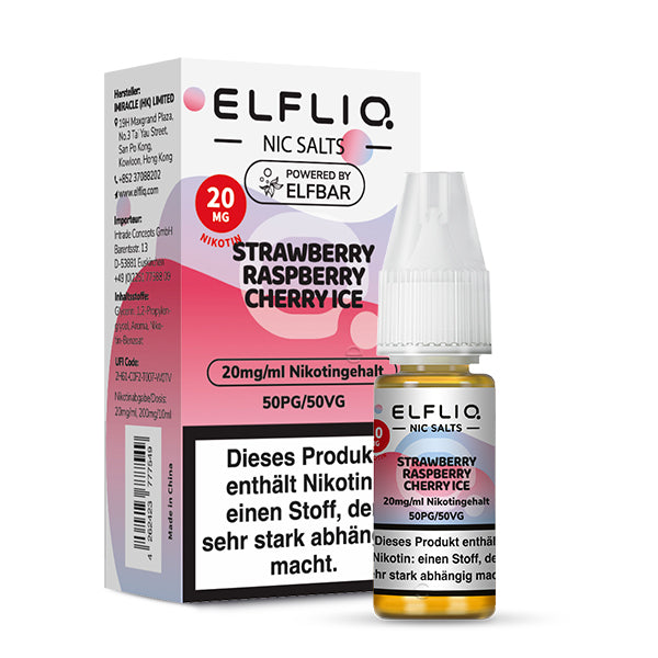 Elfbar ELFLIQ - Strawberry Raspberry Cherry