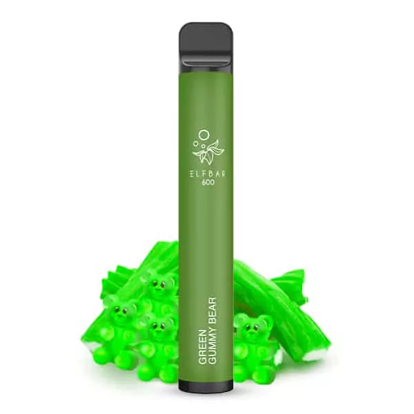 Elfbar 600 - Green Apple / Green Gummy Bear